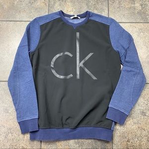 Men’s Calvin Klein Jeans Pullover Crewneck Sweatshirt Size Small